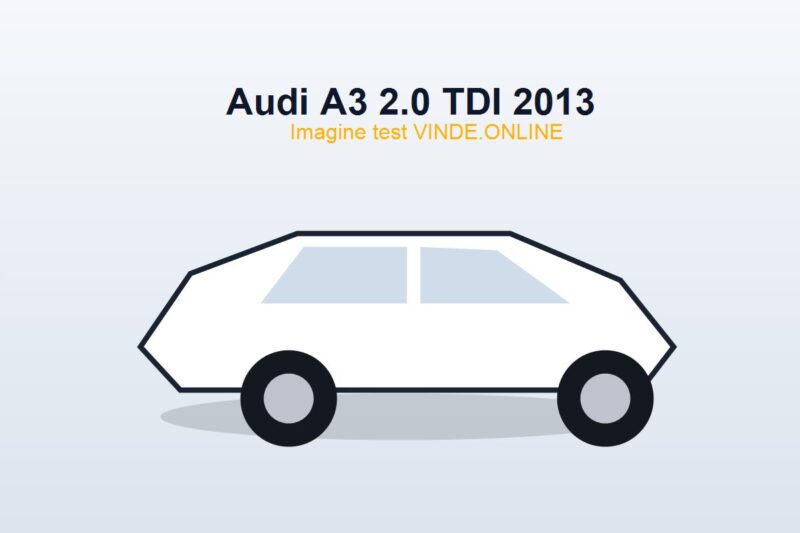 Audi A3 2.0 TDI 2013 alb