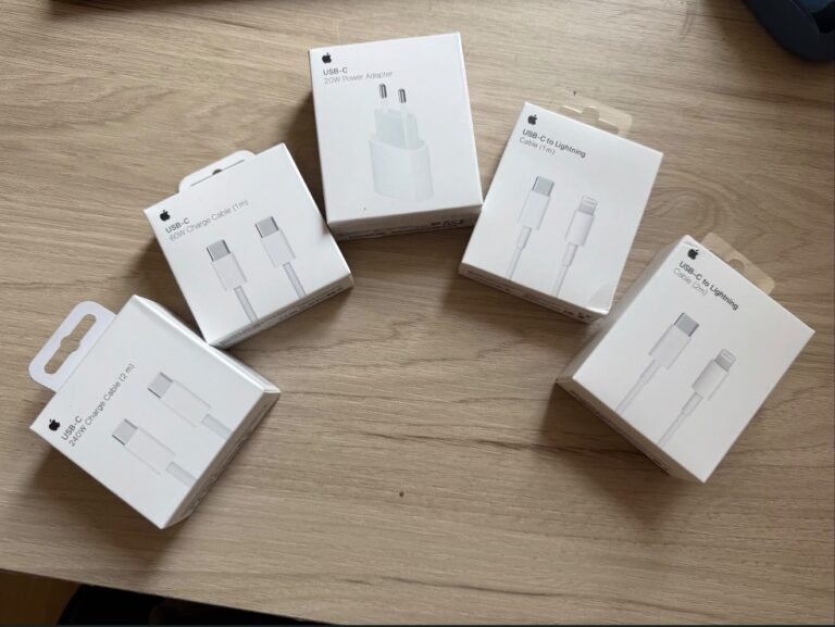 incarcator iphone 20w original cablu 1m/2m