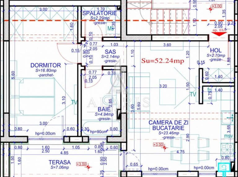 Apartament cu 2 camere, open space, in Giroc – poza 7 din 7