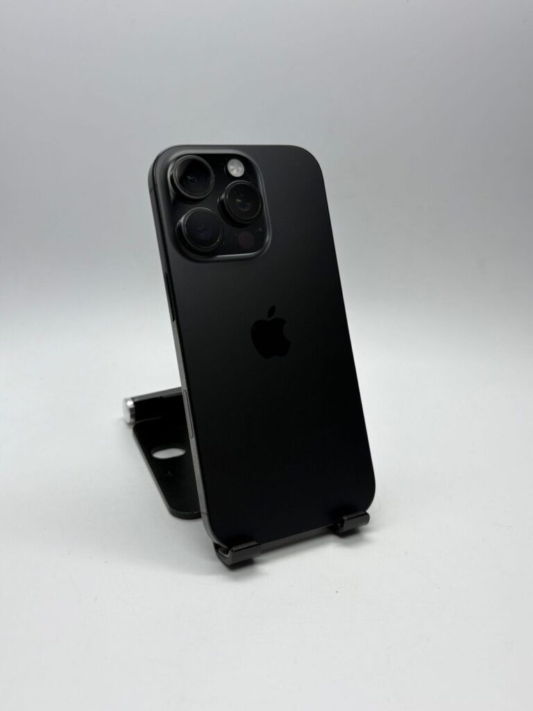 Apple iPhone 16 Pro, 256GB, 5G, Black Titanium