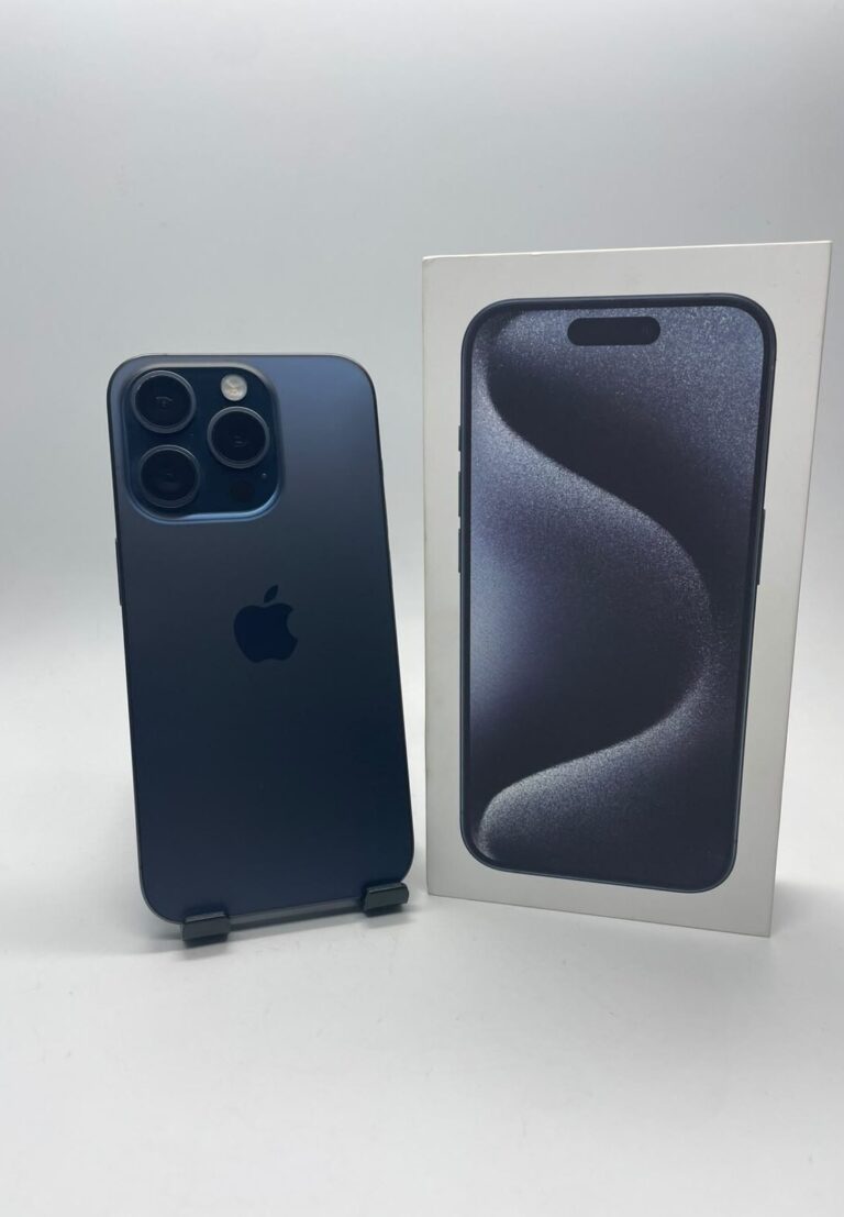 Apple iPhone 15 PRO, 128GB, 5G, Blue Titanium