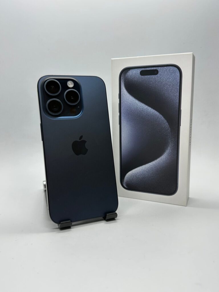 Apple iPhone 15 PRO, 128GB, 5G, Blue TItanium