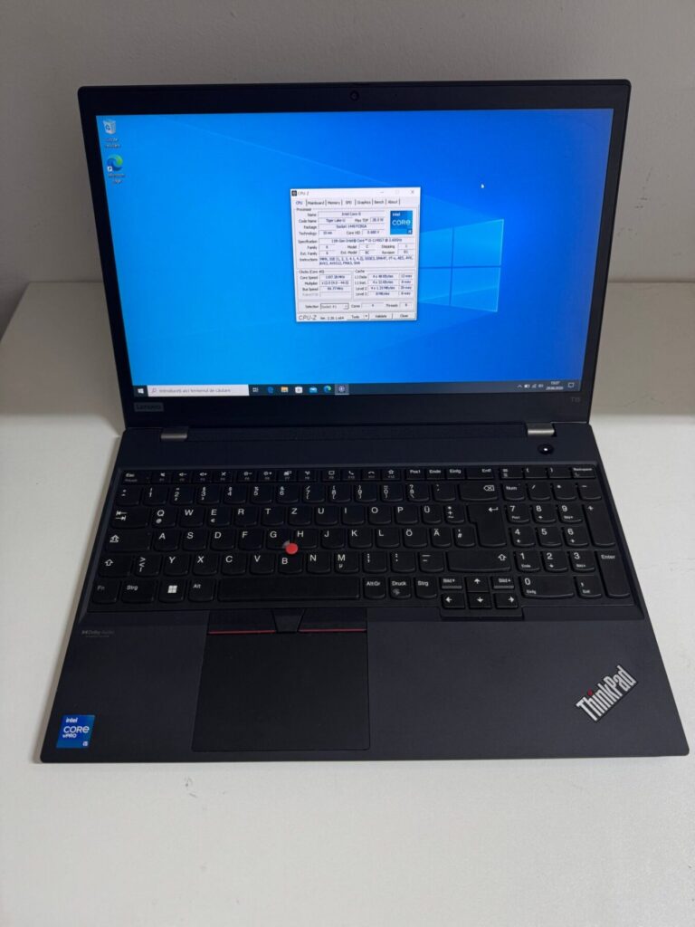 Lenovo ThinkPad T15 Gen 2, i5-1145G7 | 16 GB RAM | 256 GB SSD | 15.6″