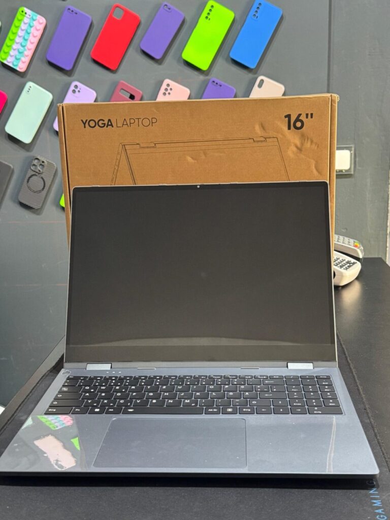 Yoga Laptop J1 Grey – Touchscreen 16inch – 16GB RAM – 512GB ROM – Ryzen 3 3300U – Amprenta