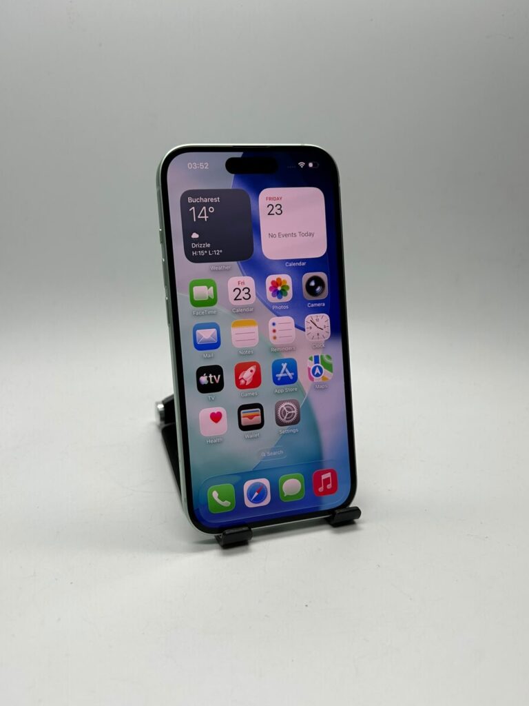 Apple iPhone 15, 128GB, 5G, Green – Timișoara – poza 3 din 8