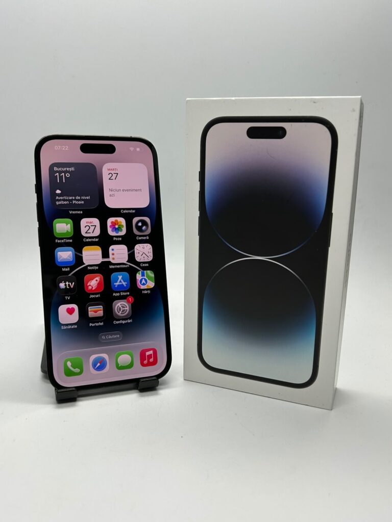 Apple iPhone 14 PRO, 256Gb, Black – Timișoara – poza 3 din 8