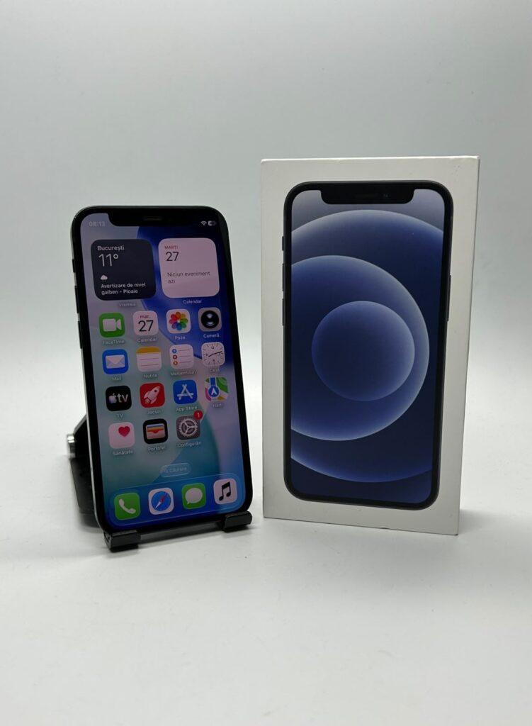 Apple iPhone 12 Mini, 128GB, Midnight – Timișoara – poza 3 din 8