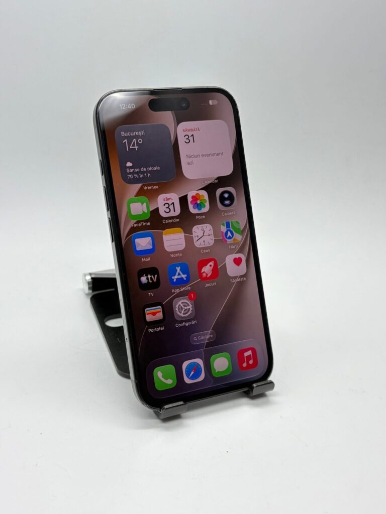Apple iPhone 16 128GB Black – Timișoara – poza 8 din 8