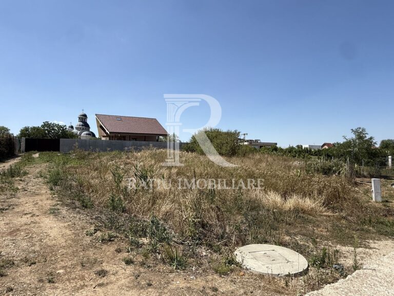 Teren 690 mp în Sânmartin | Utilități pe teren | Proiect Aprobat
