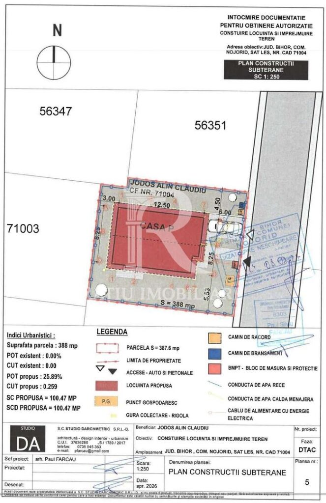 Terenuri intravilane 327–499 m² | Les | Nojorid – poza 5 din 6